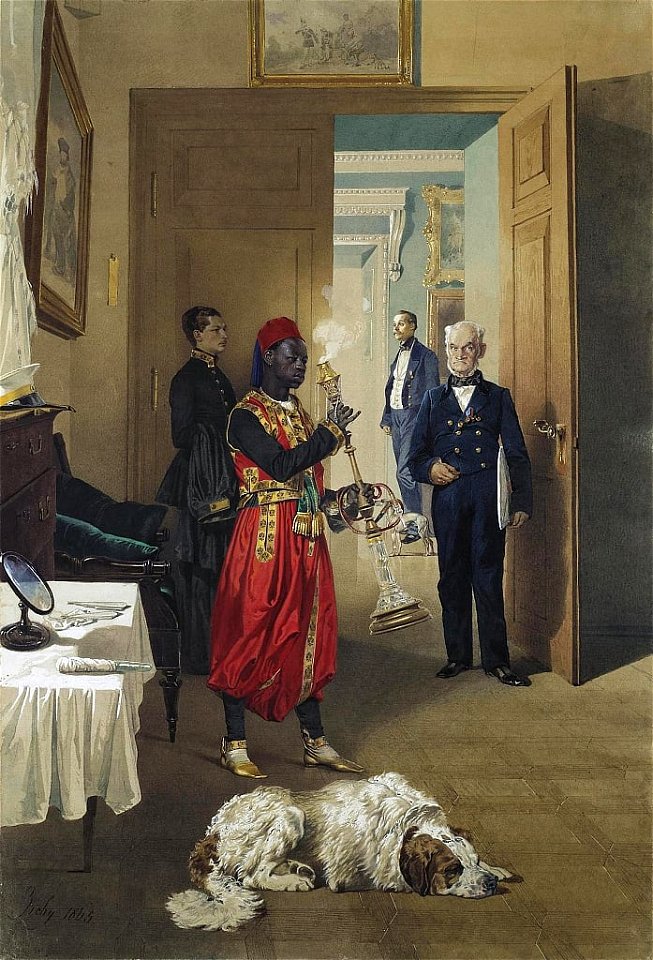 Mihaly Zichy-FoyerTsarskoye Selo 1865
