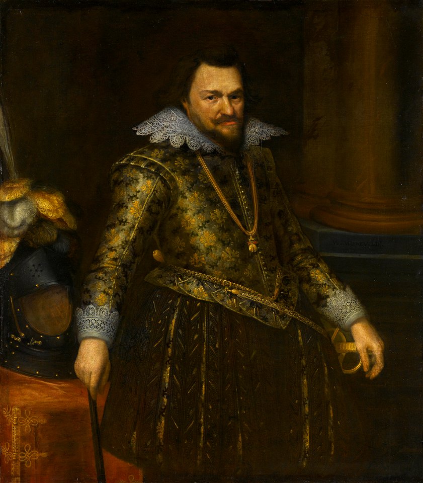 Portret van Philips Willem (1554-1618), prins van Oranje Rijksmuseum SK-A-256