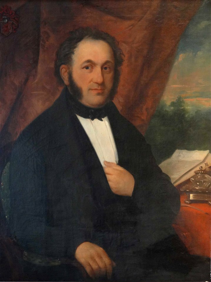 Nicolaas IJzendoorn door Petrus Theodorus van Wijngaerdt