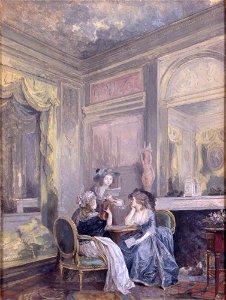 Niclas Lafrensen d.y. - Ladies Playing a Trio - NMB 12 - Nationalmuseum