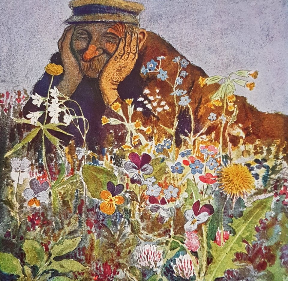 Midsommarblommor x Albert Engström 1907