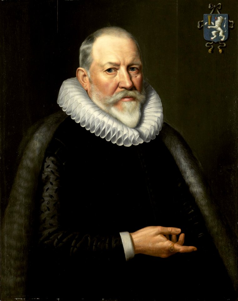 Portret van Maerten Ruychaver (1545-1626), SK-C-520