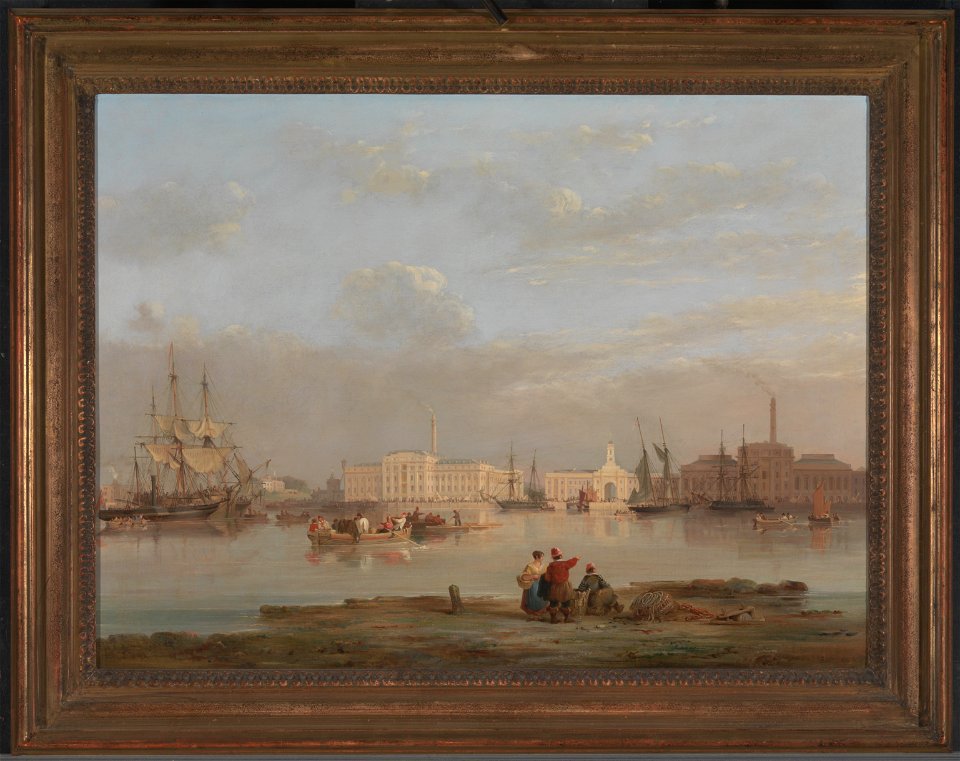 Nicholas Condy - The Victualling Office, Plymouth - Google Art Project