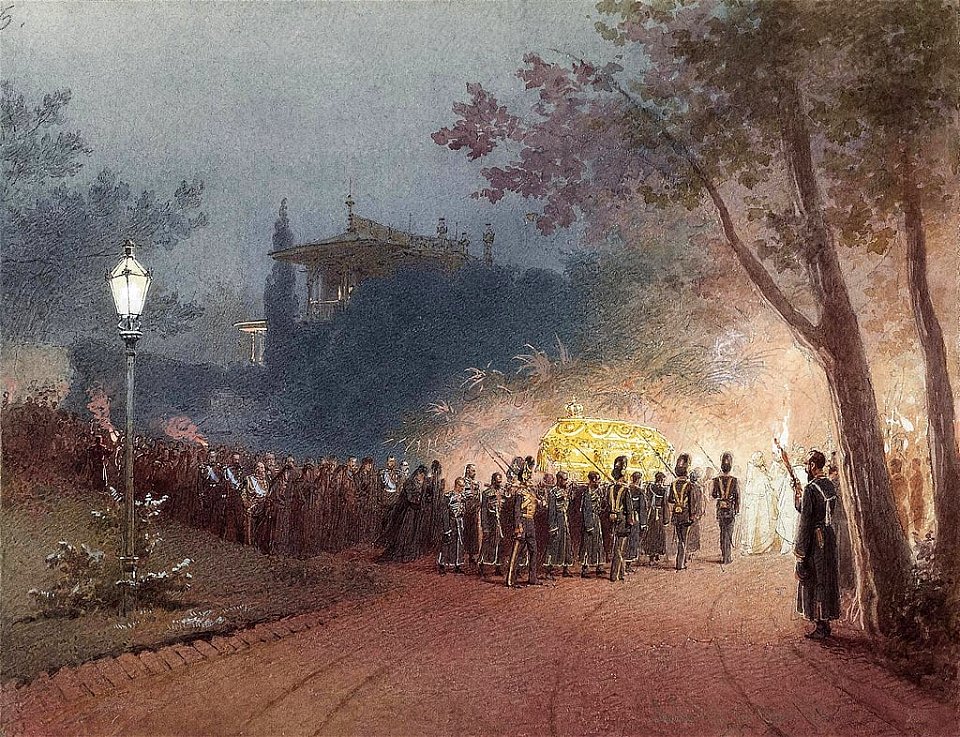 Mihaly Zichy-Alexander III cofin1895