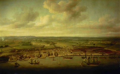Nicholas Pocock - Woolwich Dockyard