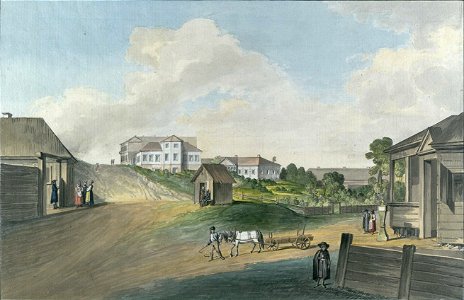 Miensk, Vałoki Połackija. Менск, Валокі Полацкія (J. Pieška, 1800)