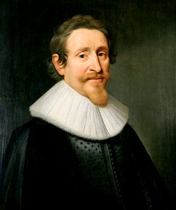 Michiel Jansz van Mierevelt - Hugo Grotius. Free illustration for personal and commercial use.