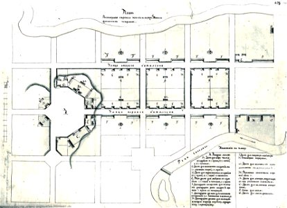 Miensk, Kašary. Менск, Кашары (T. Kramer, 1797)