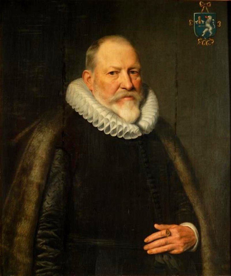 Michiel van Mierevelt - Portret van Maerten Ruychaver (1540-1626) - 6 - Museum Van Loon