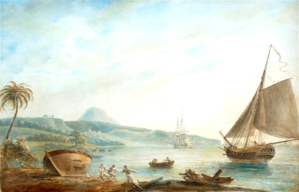 Nicholas Pocock - Prince Rupert’s Bay, Dominica, West Indies