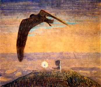 Mikalojus Konstantinas Ciurlionis - FAIRY TALE (II) - 1907. Free illustration for personal and commercial use.