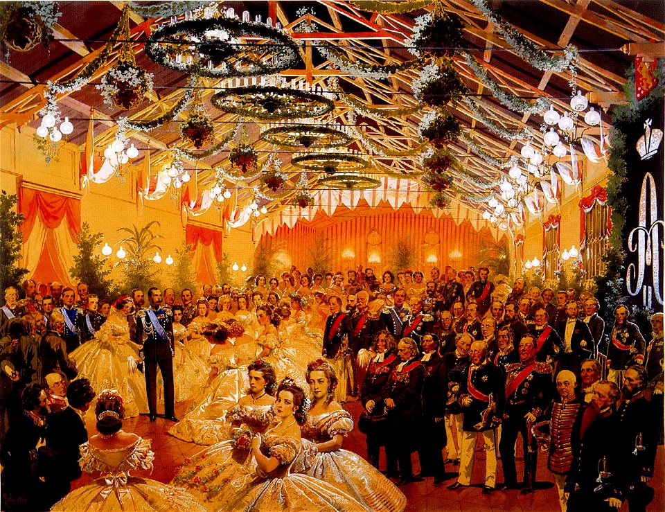 Mihály Zichy - Ball in Honour of Alexander II - WGA25974