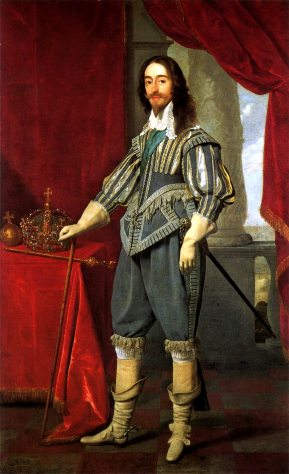 Charles I by Daniel Mytens