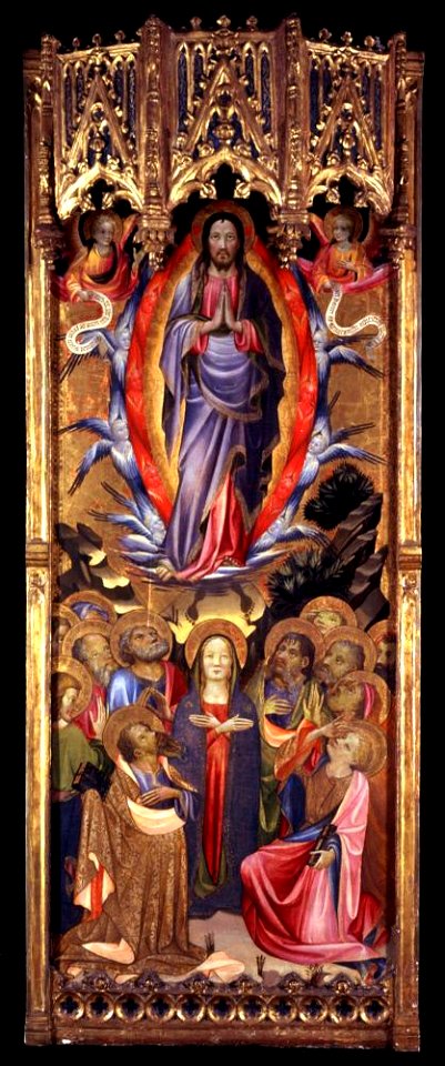 Miguel Alcañiz the Elder - The Ascension of Christ - A2031.01 - Hispanic Society of America