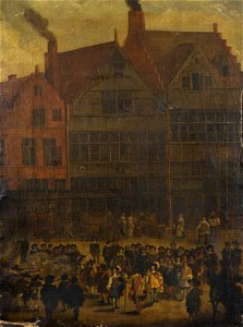 Nicolaas van Eyck - A scene of rebellion