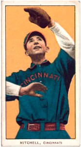 Mike Mitchell, Cincinnati Reds, baseball card portrait LCCN2008676465