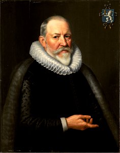 Portret van Maerten Ruychaver (1545-1626) Rijksmuseum SK-C-520
