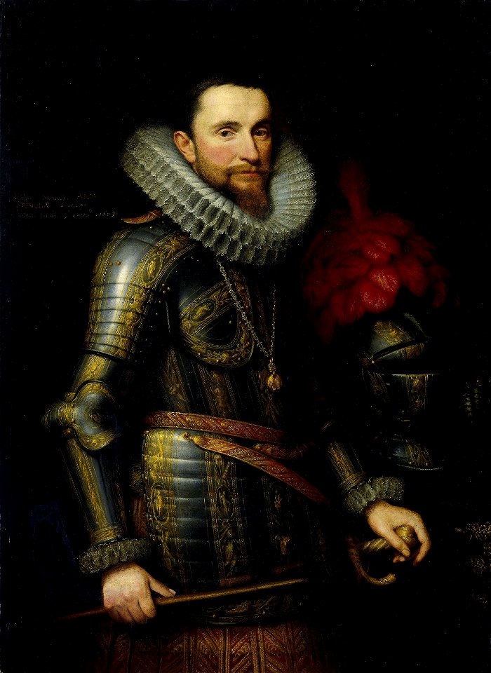 Portret van Ambrogio Spinola (1569-1630) Rijksmuseum SK-A-3953