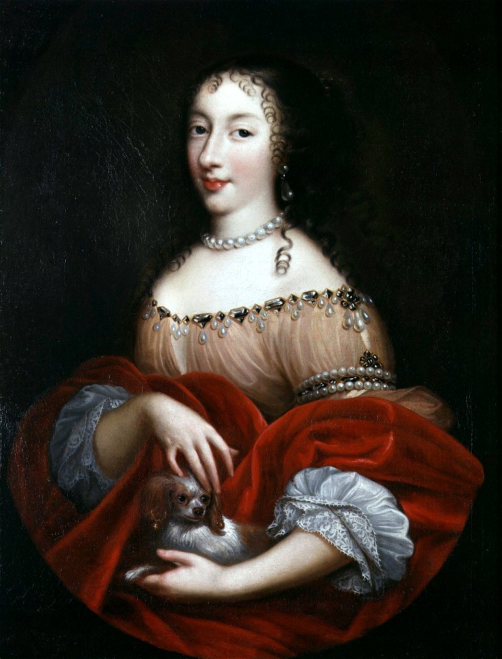 Mignard, possibly after - Henrietta of England - National Portrait Gallery