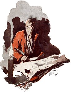 Mieczysław Pawlikowski - Baczmaha, illustration Włodzimierz Tetmajer, title page