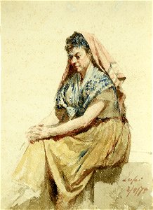 Miguel Ângelo Lupi - Mulher sentada