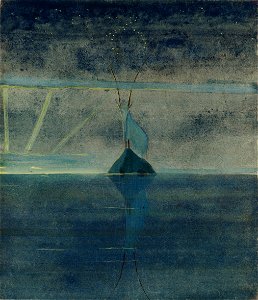 Mikalojus Konstantinas Ciurlionis - THE SUN IS PASSING THE SIGN OF CAPRICORN - 1906 - 7