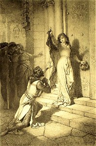 Mihály Zichy - Illustration to Imre Madách's The Tragedy of Man - In Constantinople (Scene 7)