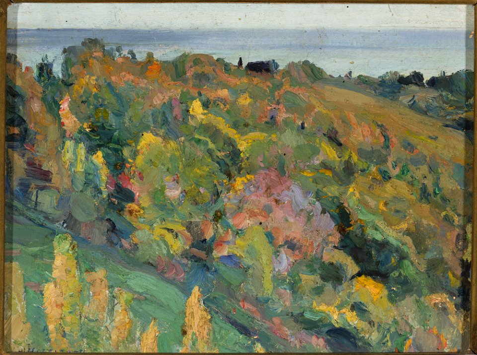 Mikhail Nesterov - Landscape study - M.Ob.906 MNW - National Museum in Warsaw