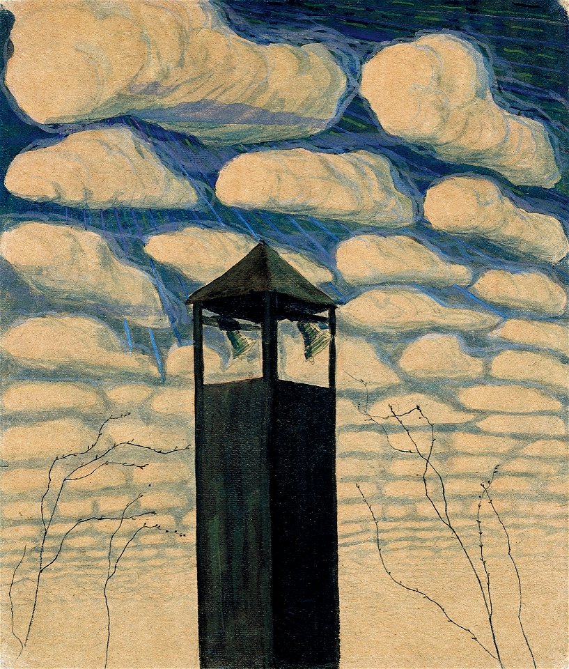 Mikalojus Konstantinas Ciurlionis - SPRING MOTIF (II) - 1907