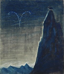 Mikalojus Konstantinas Ciurlionis - THE SUN IS PASSING THE SIGN OF ARIES - 1906 - 7