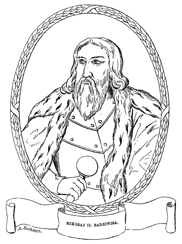 Mikałaj Radzivił Stary. Мікалай Радзівіл Стары (M. Starkman, 1857)
