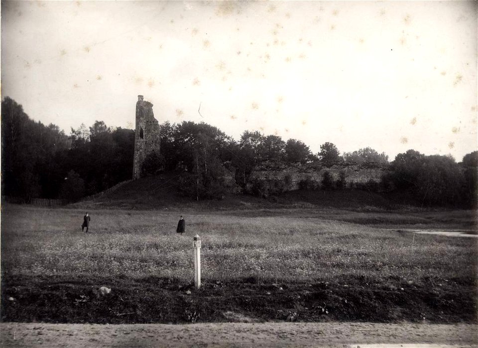 Miednicki zamak. Медніцкі замак (T. Chodźka, 1925)
