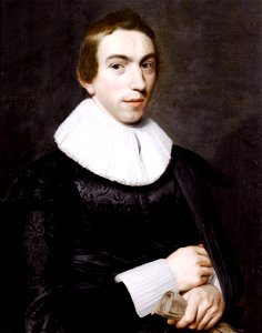 Portrait of a young man, by Willem van der Vliet