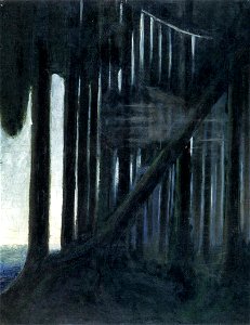 Mikalojus Konstantinas Ciurlionis - RUSTLING OF THE FOREST - 1904, Varsuva