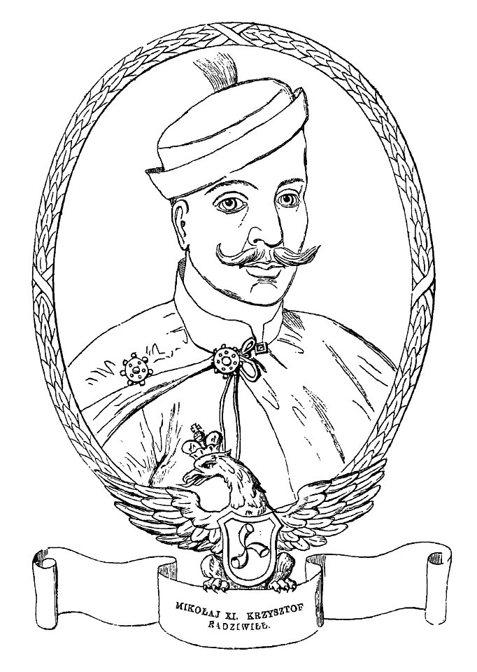 Mikałaj XI Kryštap Radzivił. Мікалай XI Крыштап Радзівіл (M. Starkman, 1857)