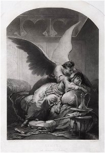 Mihaly Zichy Tamara and Demon