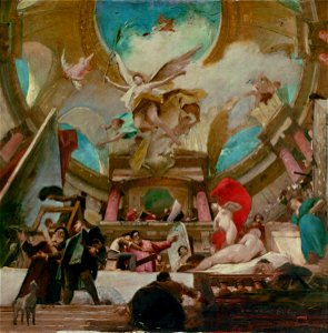 Mihály von Munkácsy - Apotheose der Renaissance - GG 6199 - Kunsthistorisches Museum