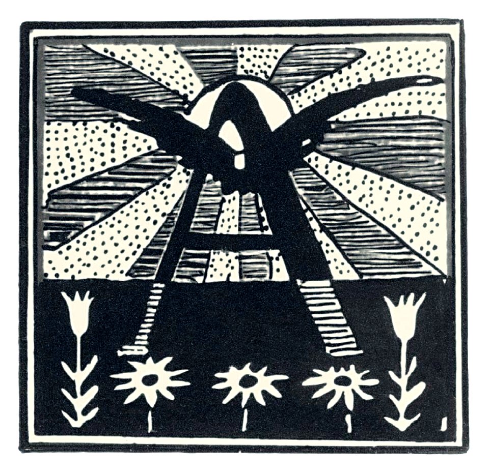 Mikalojus Konstantinas Ciurlionis - Initial A - 1908