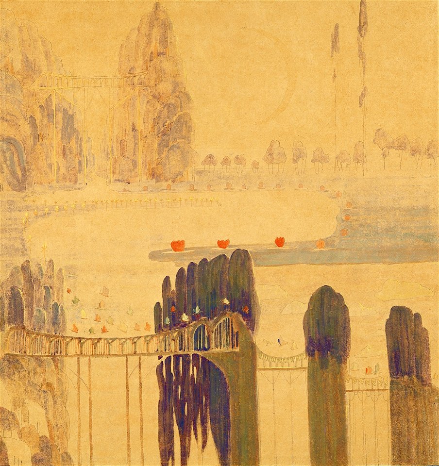 Mikalojus Konstantinas Ciurlionis - SCHERZO (Sonata I) - 1907, Druskininkai