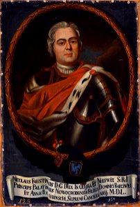 Mikałaj Faŭstyn Radzivił. Мікалай Фаўстын Радзівіл (1733-37)
