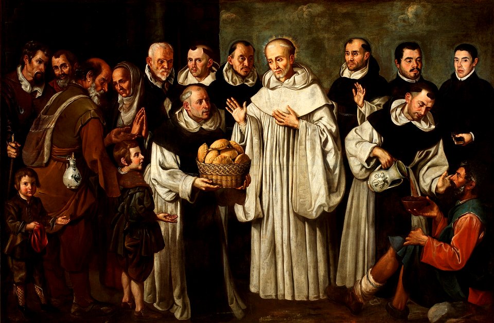 Milagro de San Bernardo, de Alejandro de Loarte (Museo del Prado)