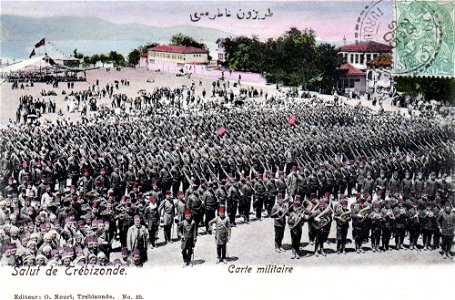 Military card Trebizond