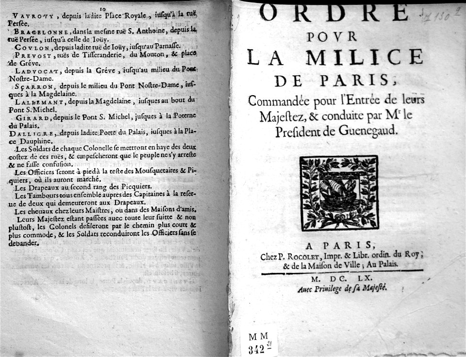 Milice de paris 82670