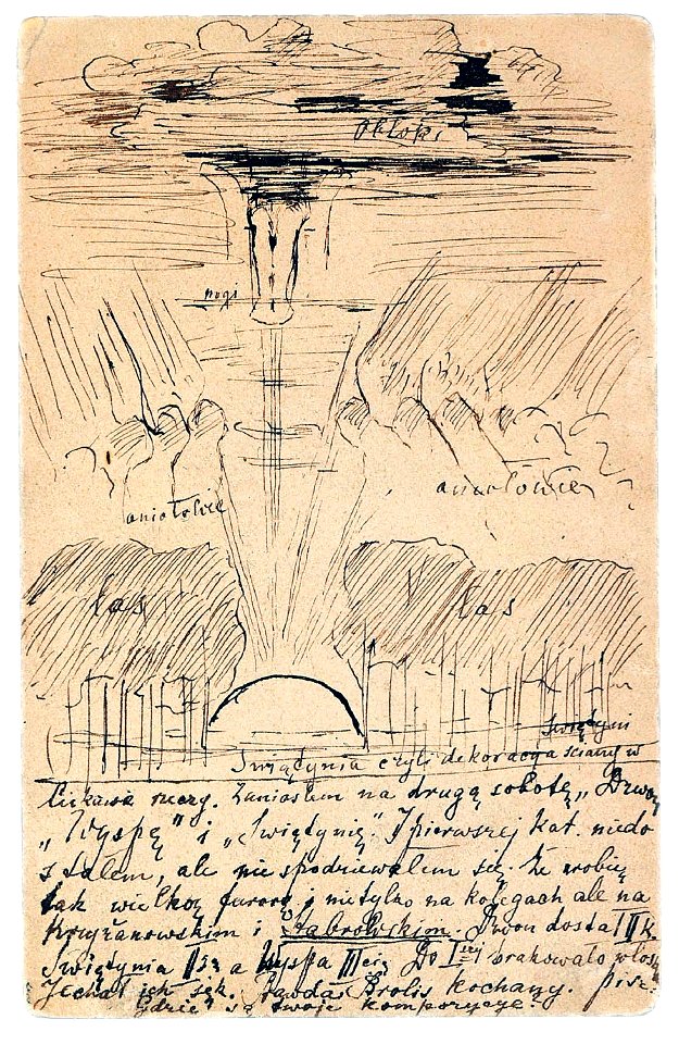 Mikalojus Konstantinas Ciurlionis - Temple - 1904 04 12