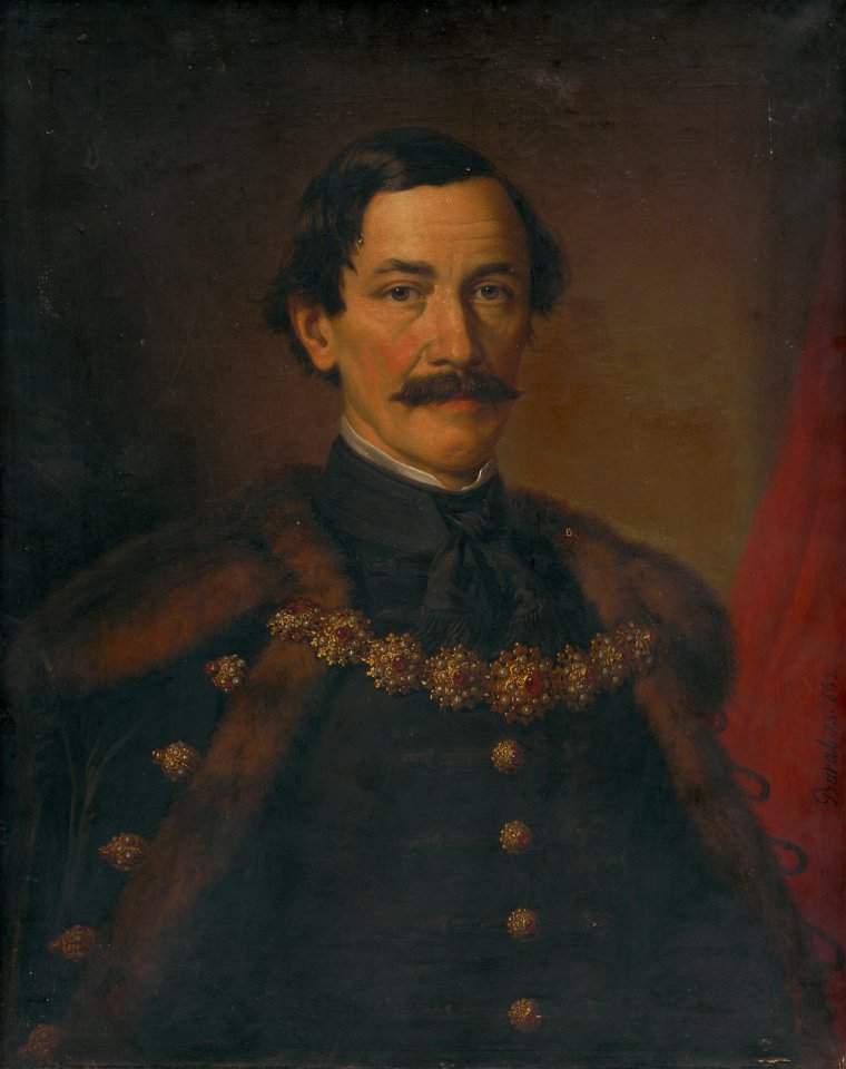 Miklós Barabás - Podobizeň grófa Telekyho - O 3218 - Slovak National Gallery