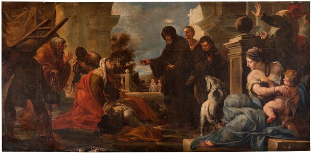 Milagro de San Francisco de Paula, de José Jiménez Donoso (Museo del Prado)