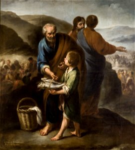 Milagro de los panes y los peces, de Juan de Espinal (Ayuntamiento de Sevilla)