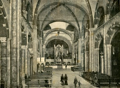 Milano interno della Basilica di Sant’Ambrogio 2
