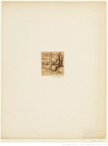 Millet - La petite bergère assise, btv1b105082139