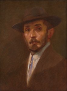 Milan Thomka Mitrovský - Self-Portrait - O 621 - Slovak National Gallery